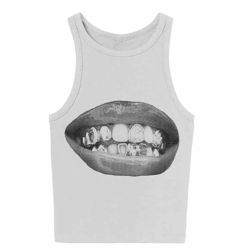 Cheez Ribbed Tank